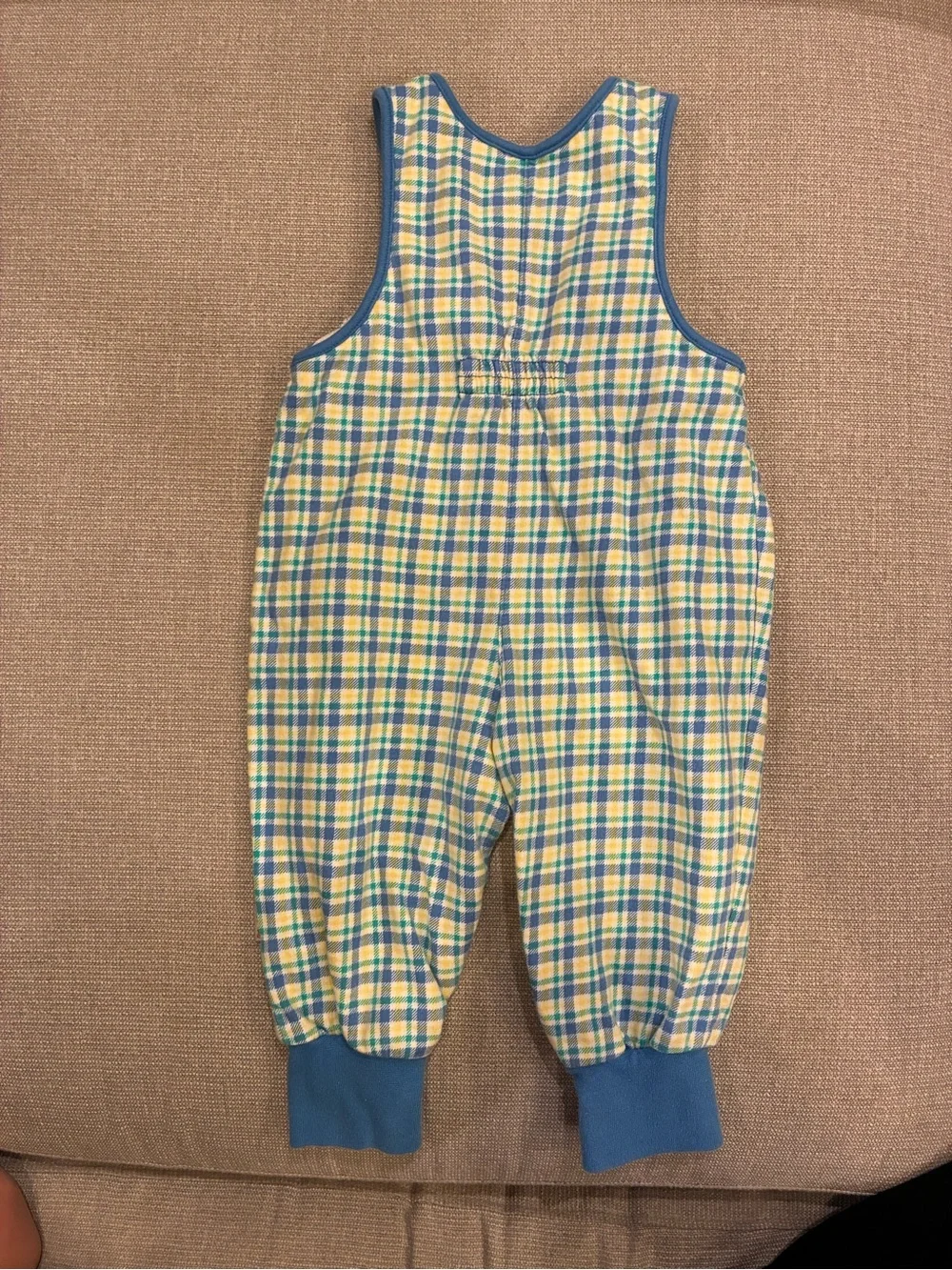 Vintage Gymboree 90s Rainbow Tag French Farm Overalls Newborn